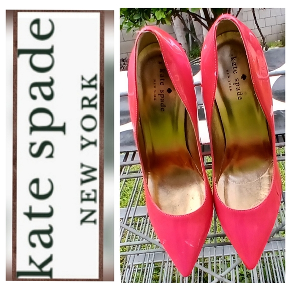 Kate Spade Fancy Pink Heels - Picture 1 of 12